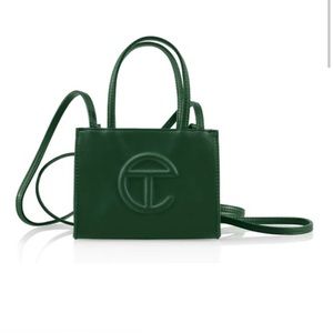 Telfar Dark Olive Small Shopping bag